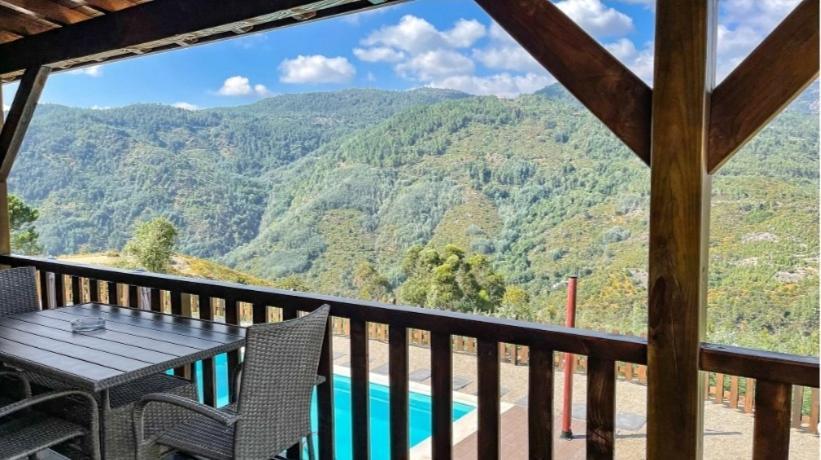 Quinta Da Resteva-Chale Do Rio Vieira do Minho Kültér fotó