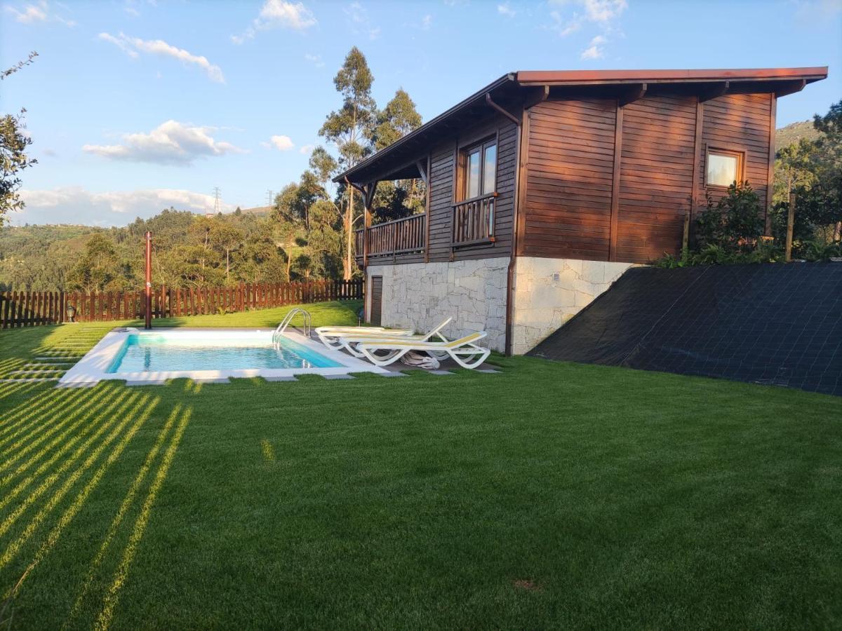 Quinta Da Resteva-Chale Do Rio Vieira do Minho Kültér fotó
